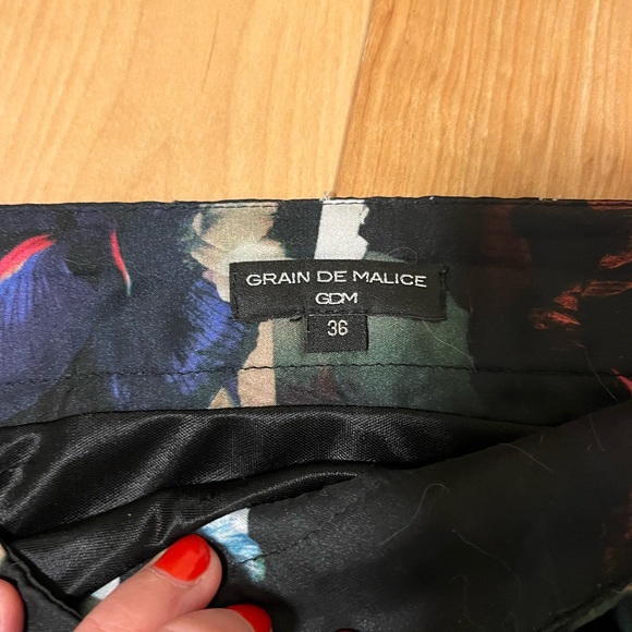 Flower silk skirt - Picture 2 of 3